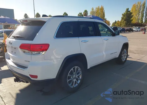 2015 Jeep Grand Cherokee Limited из США, поврежденный, VIN 1C4RJFBM9FC776349